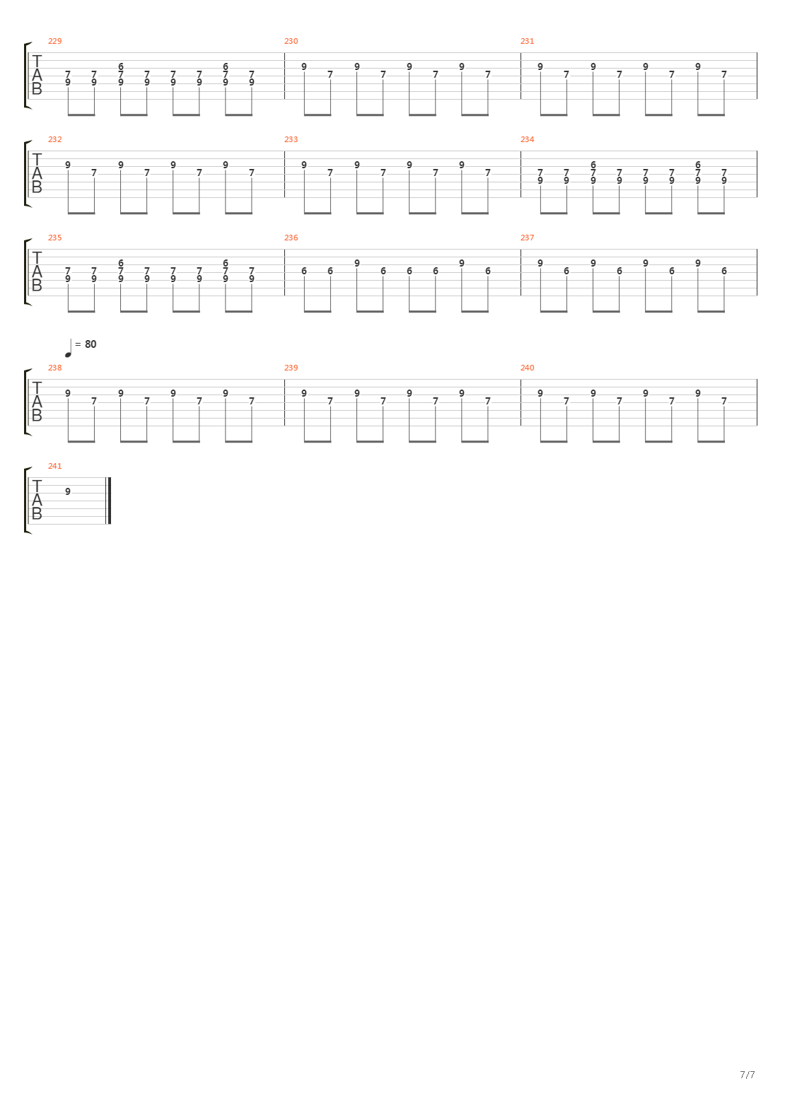 Cumpat吉他谱