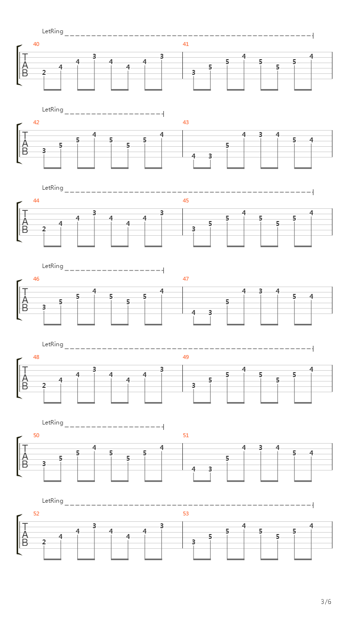 In Die Nacht吉他谱