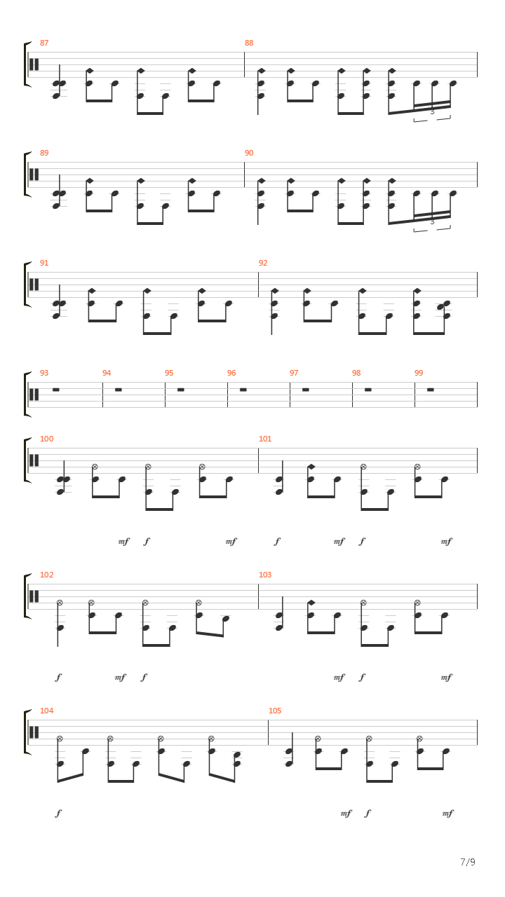 Serenade吉他谱