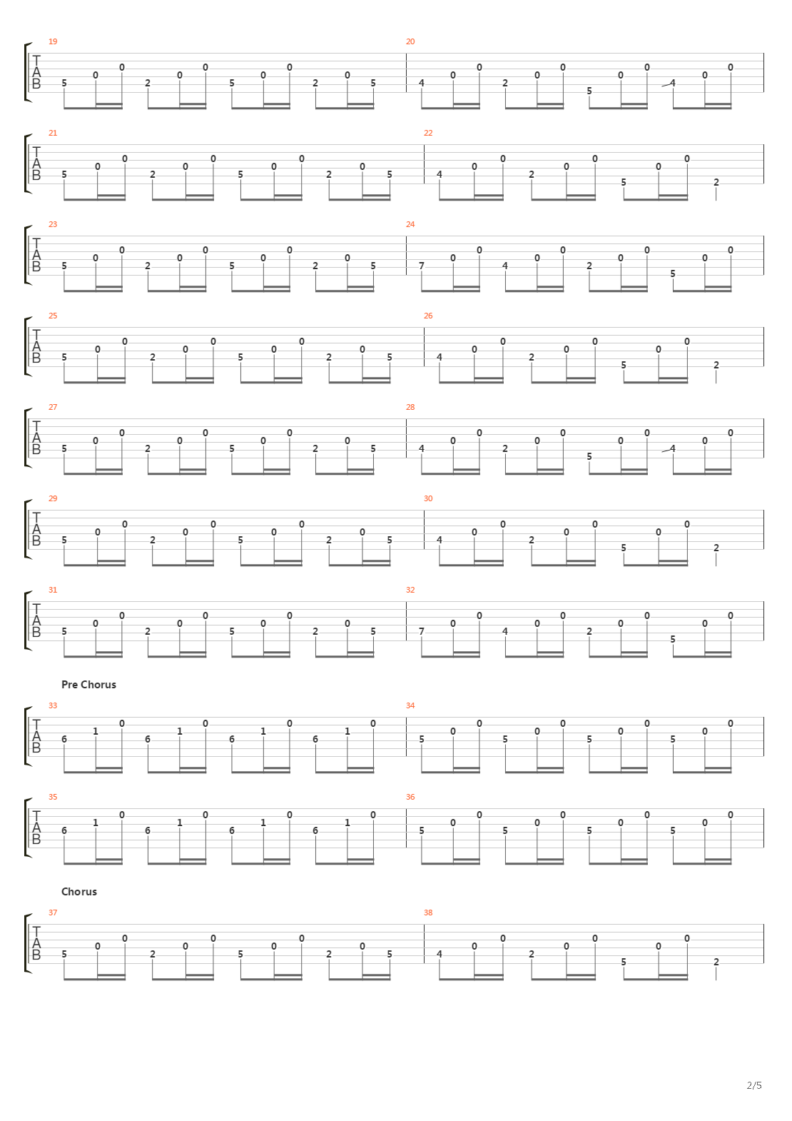 Northenden吉他谱