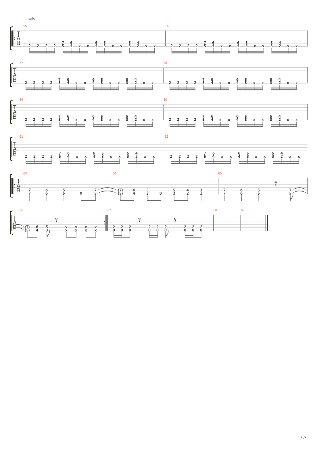 Karma吉他谱