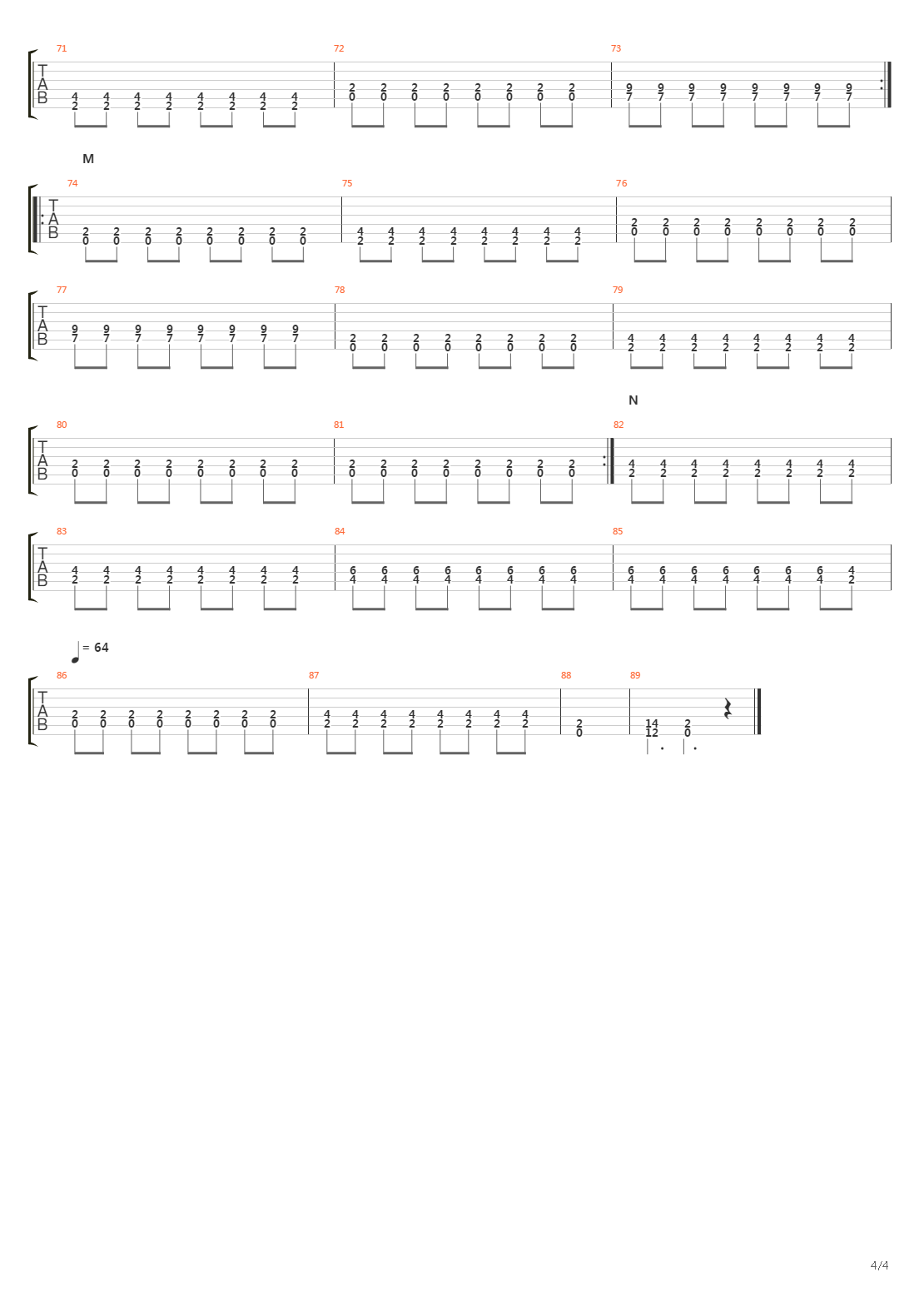 Siva吉他谱