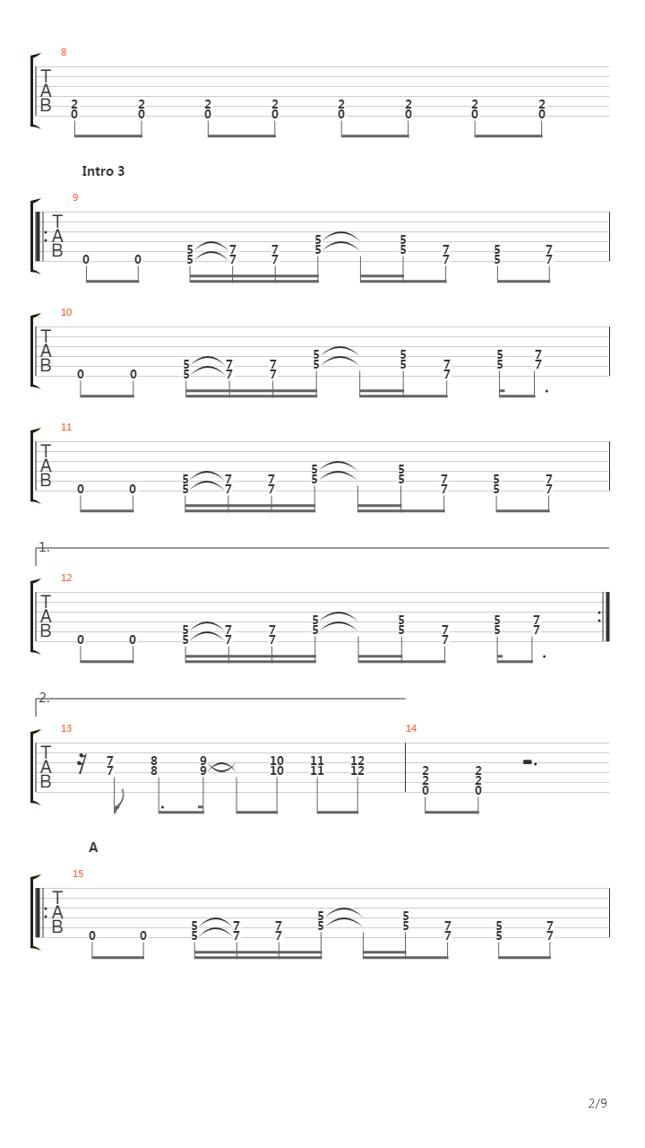 Siva吉他谱