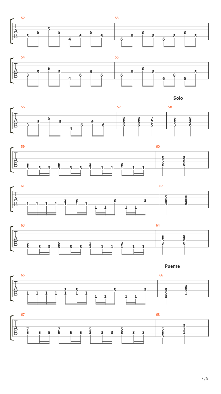 Esclavo De Tu Amor吉他谱