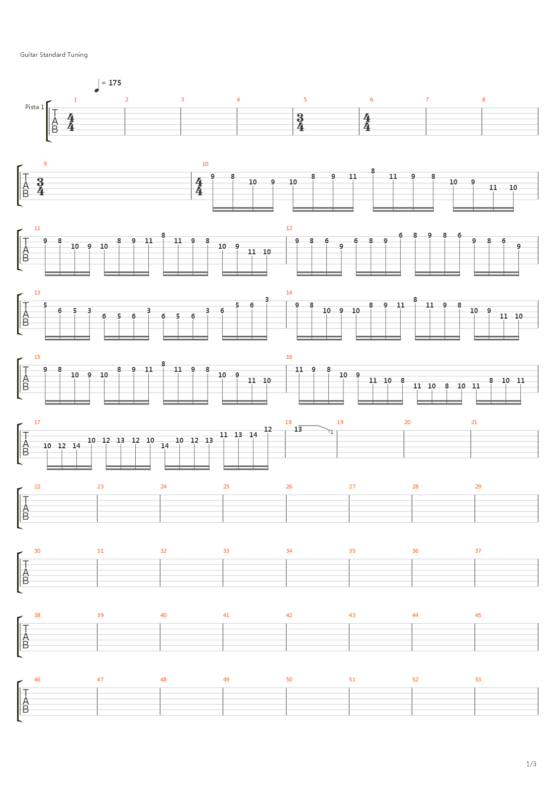 The Returning吉他谱