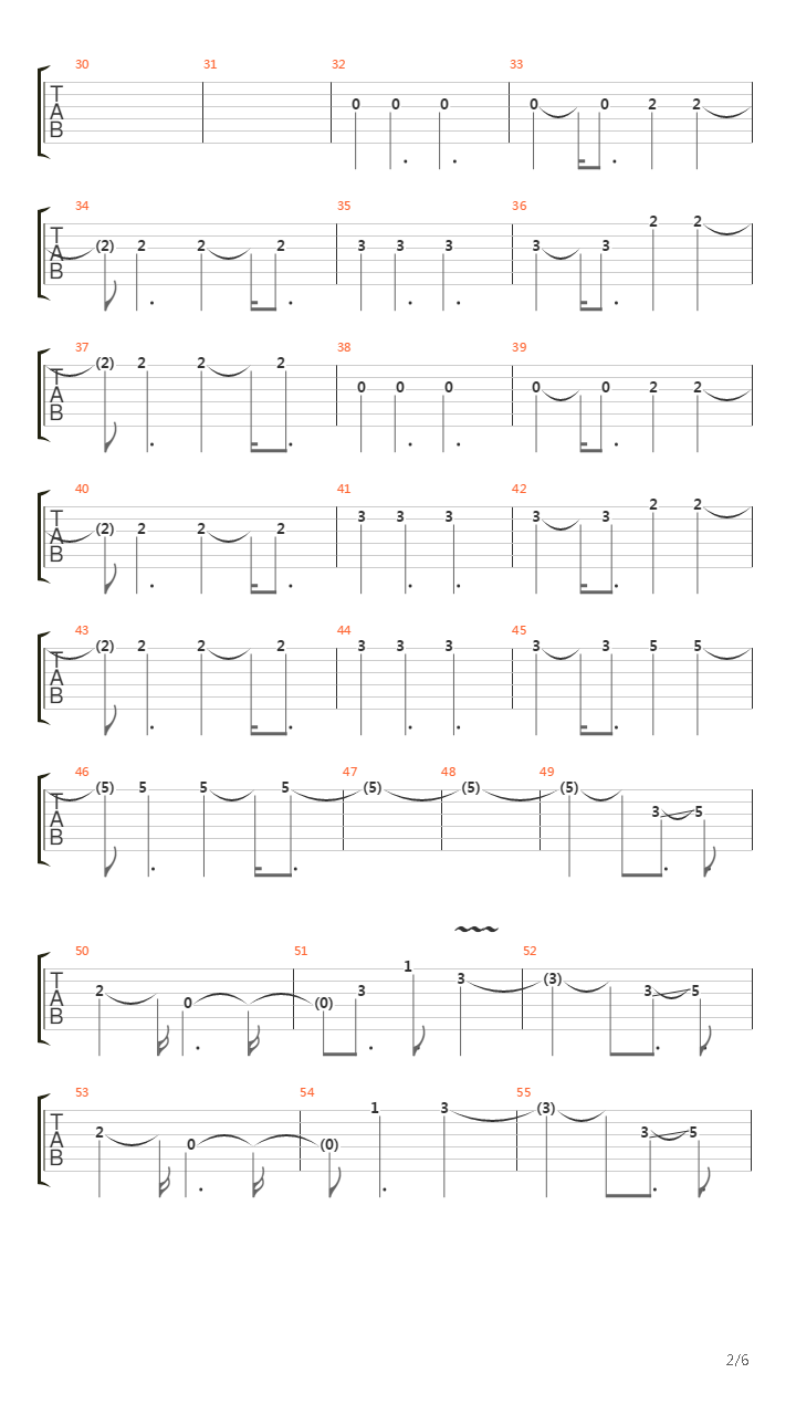 Catch Without Arms吉他谱