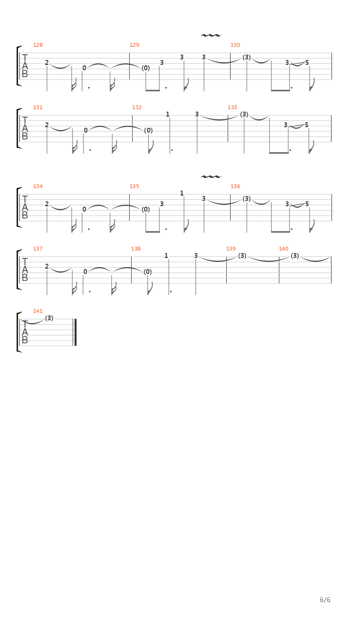 Catch Without Arms吉他谱