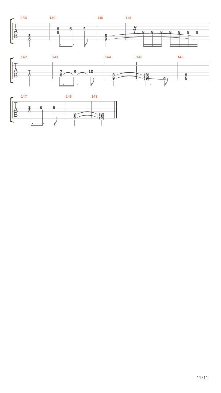 Jamais Vu吉他谱