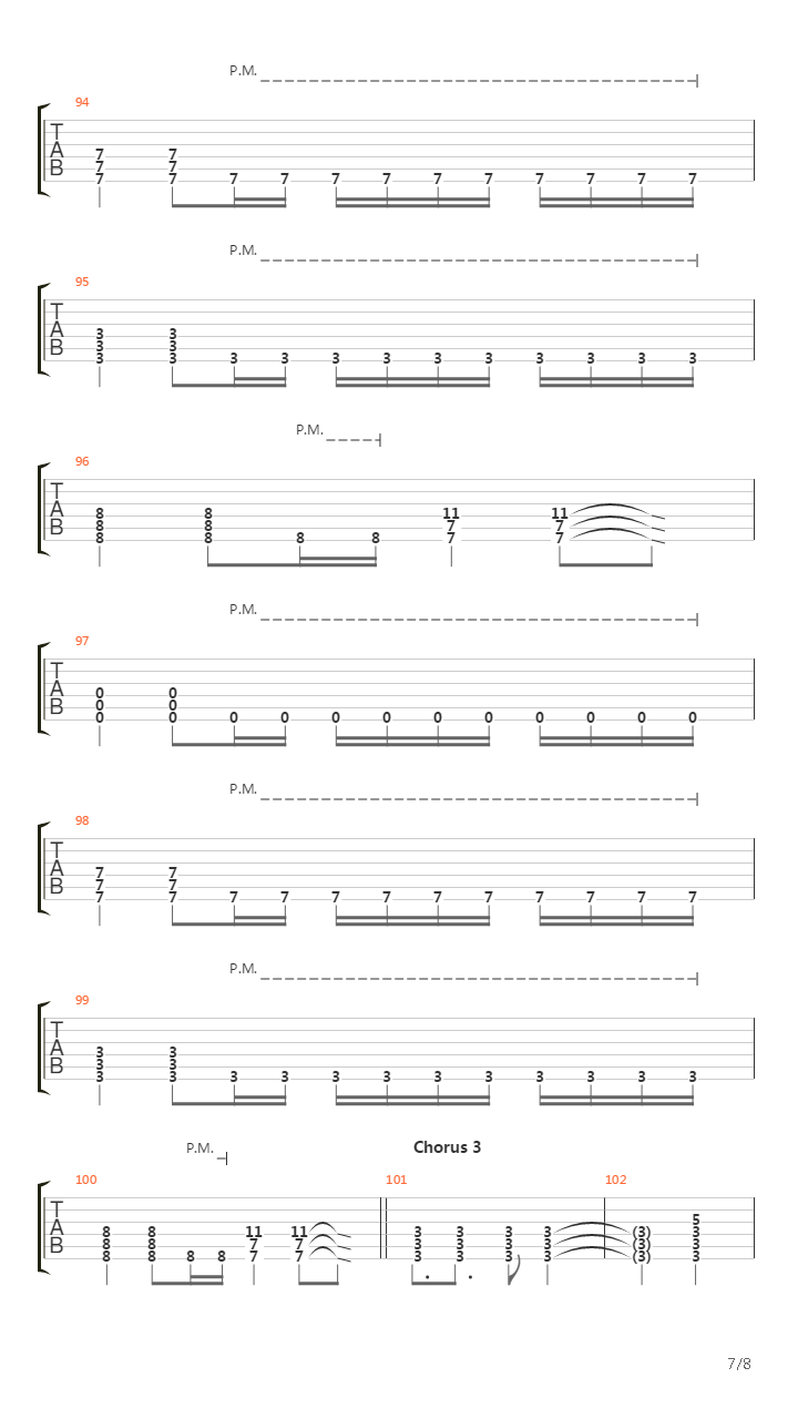 Arterial Black吉他谱