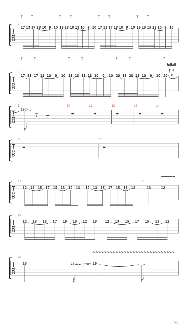 Arterial Black吉他谱