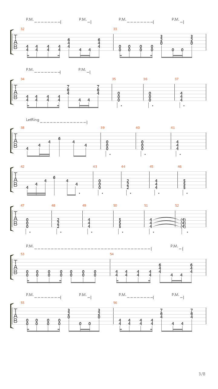 Cataracts吉他谱