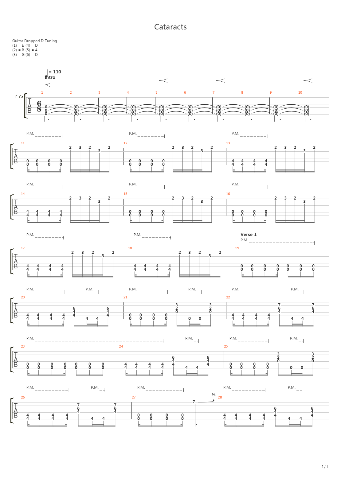 Fallen吉他谱
