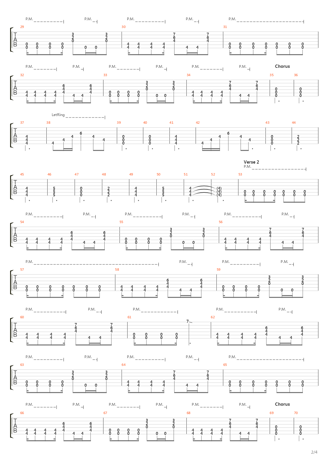 Fallen吉他谱