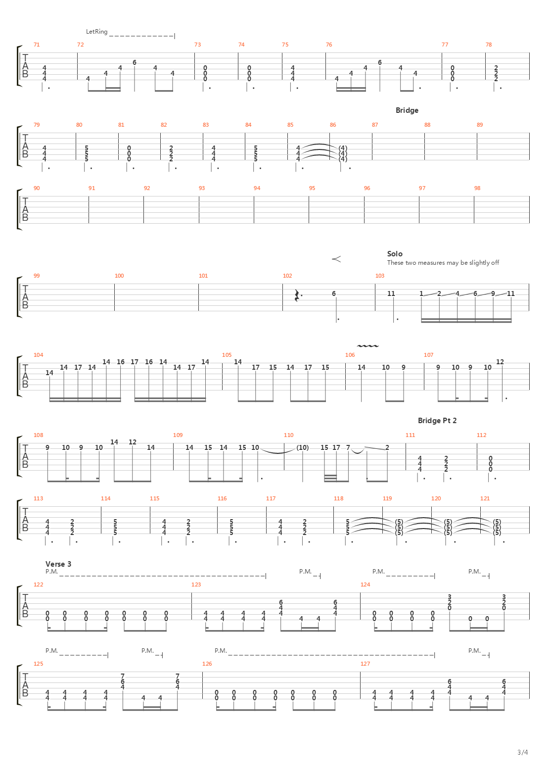 Fallen吉他谱