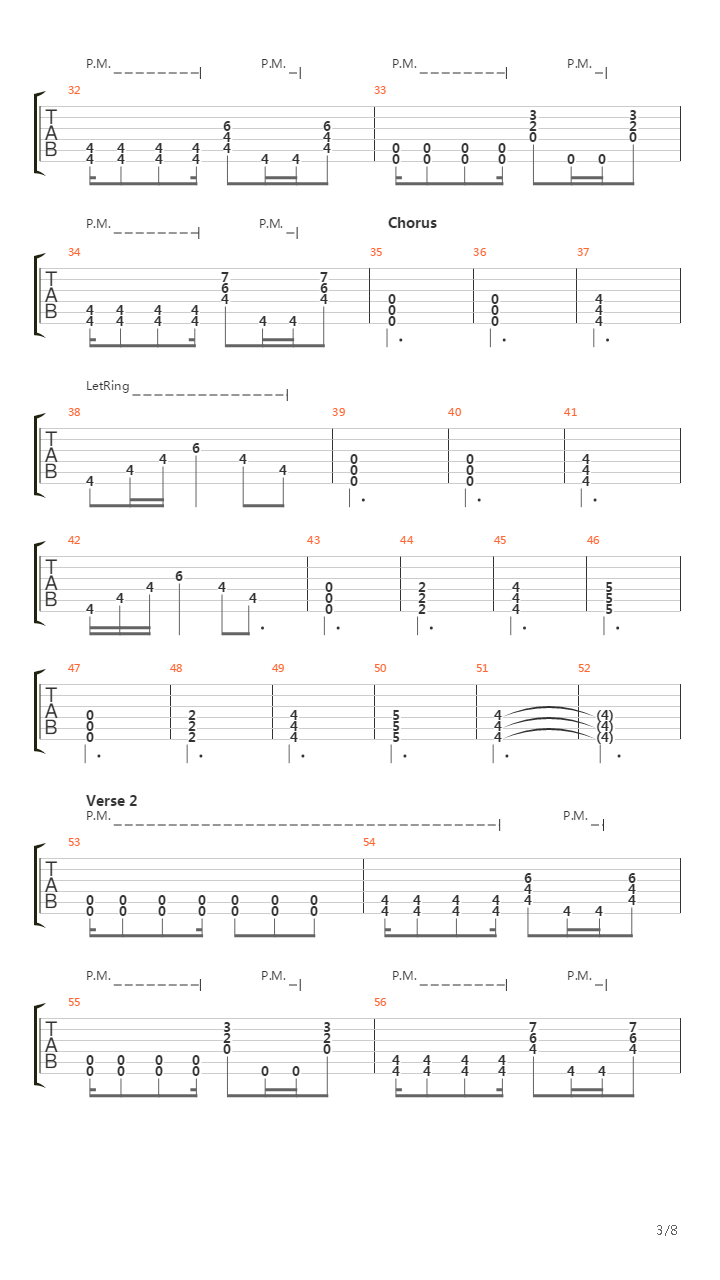 Fallen吉他谱