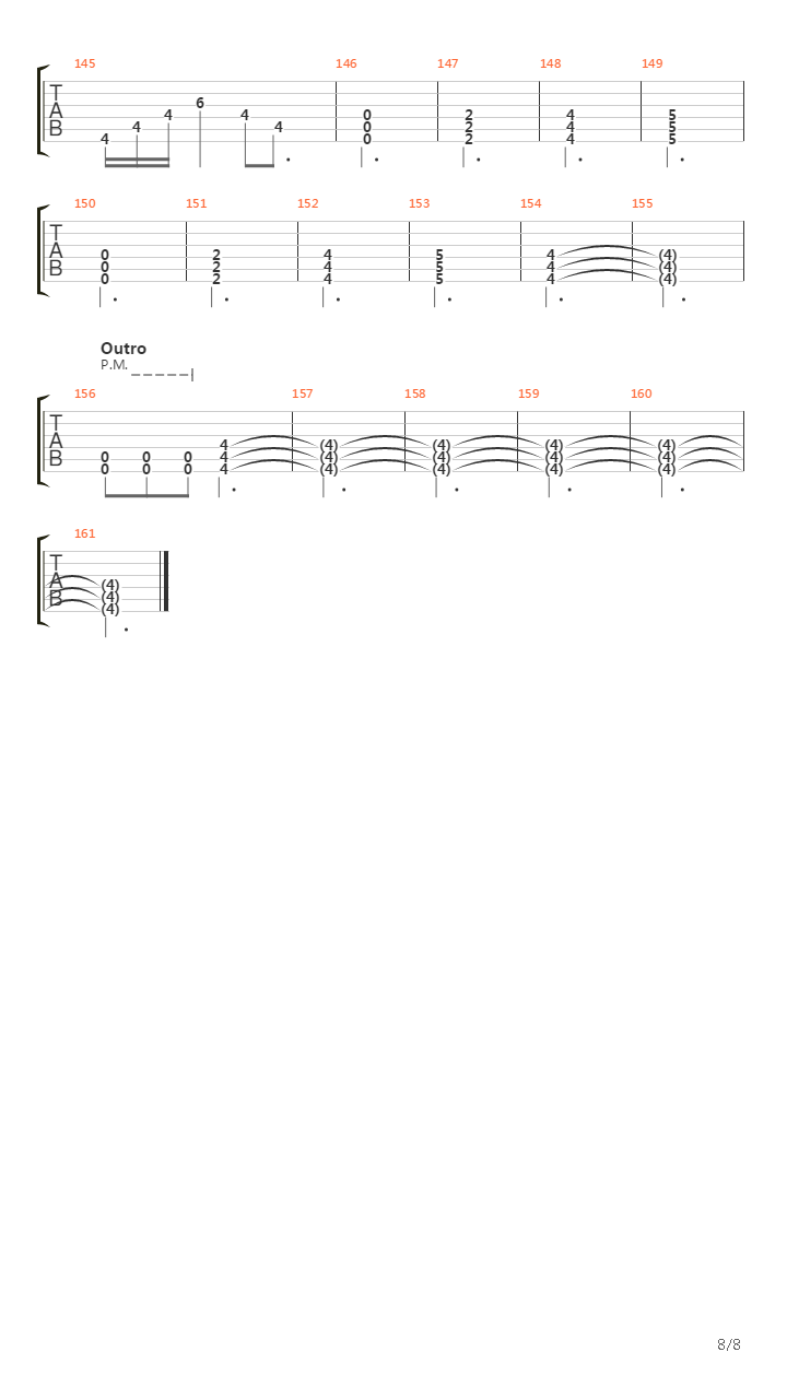 Fallen吉他谱