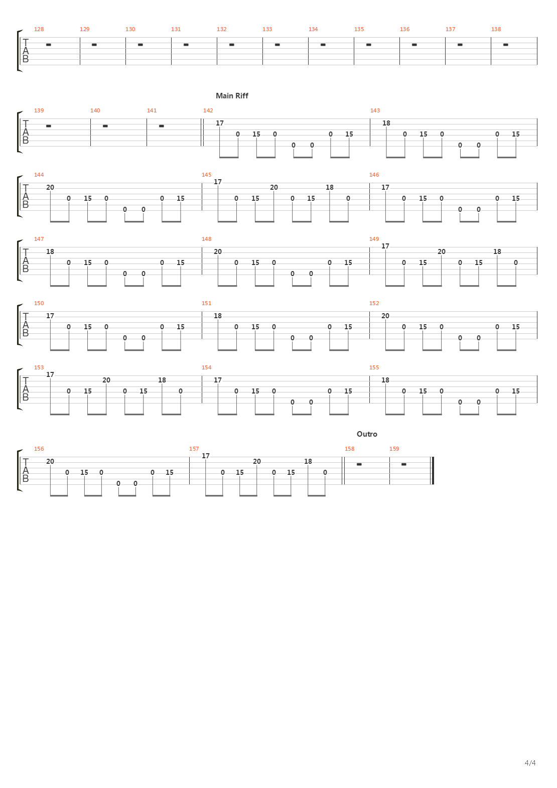 The Arc吉他谱