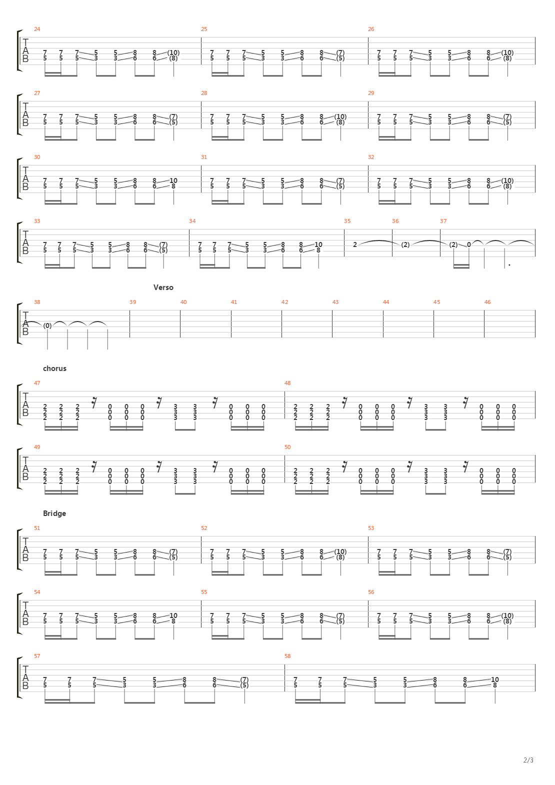 Pity吉他谱