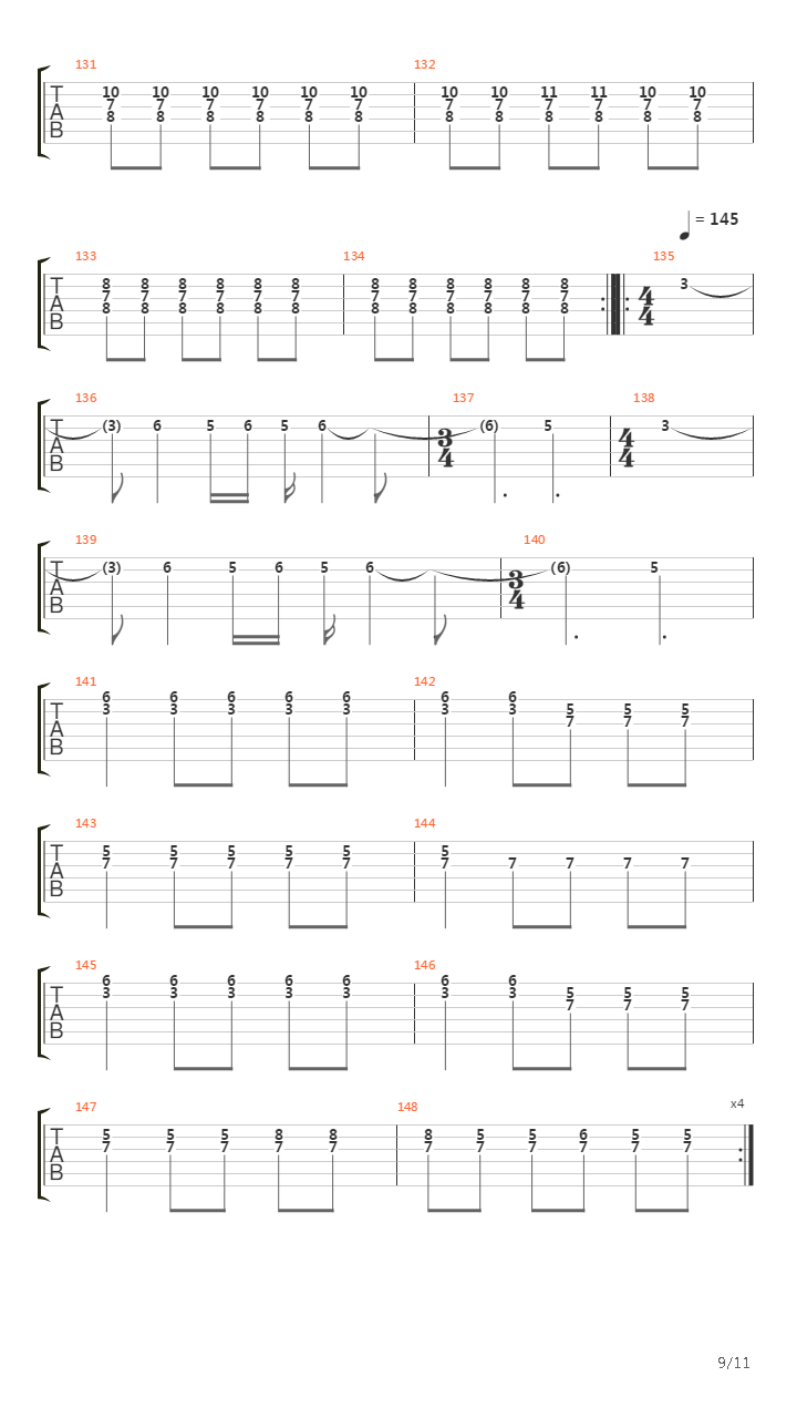 Eternity吉他谱