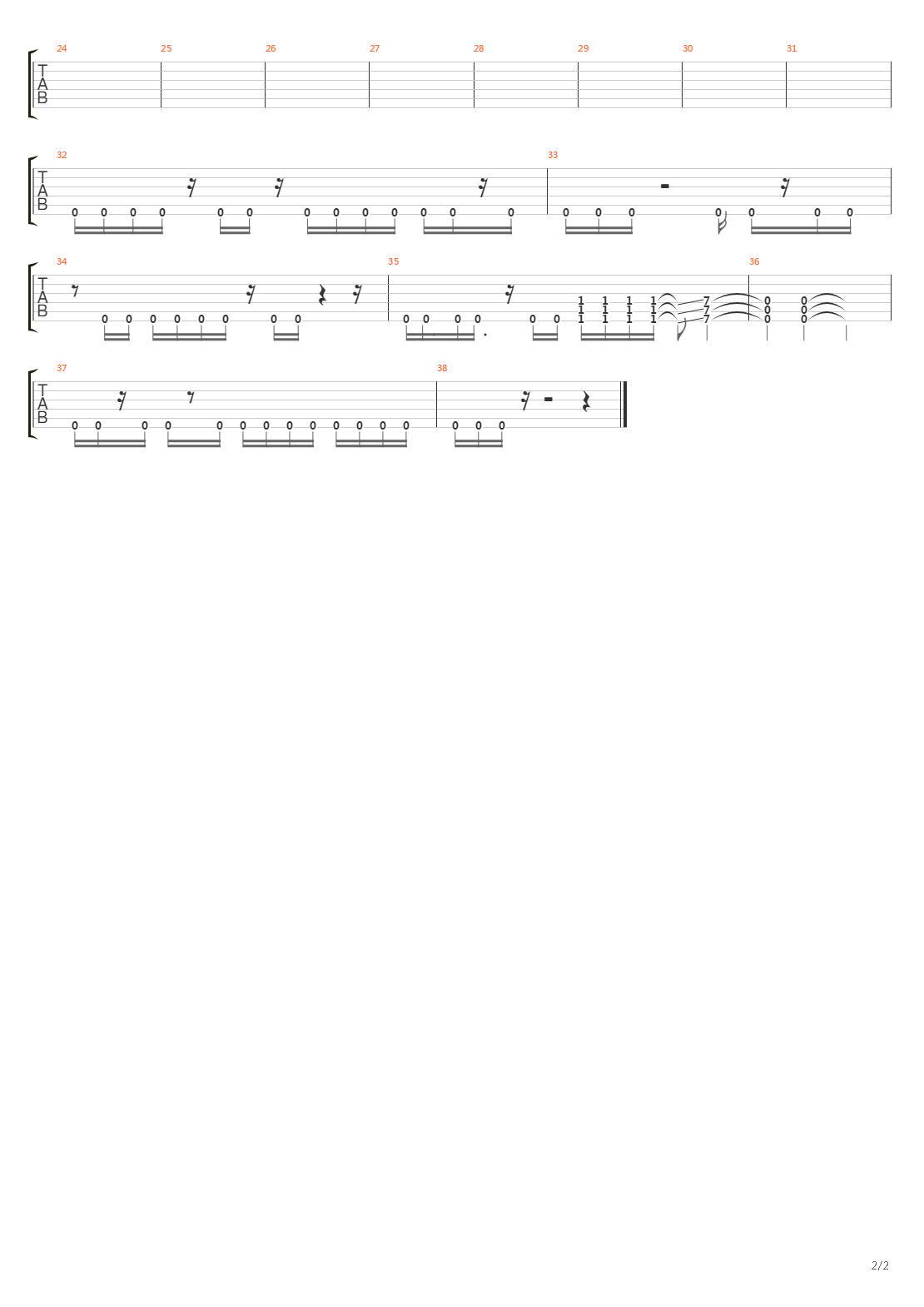 Angle Of Acceptance吉他谱