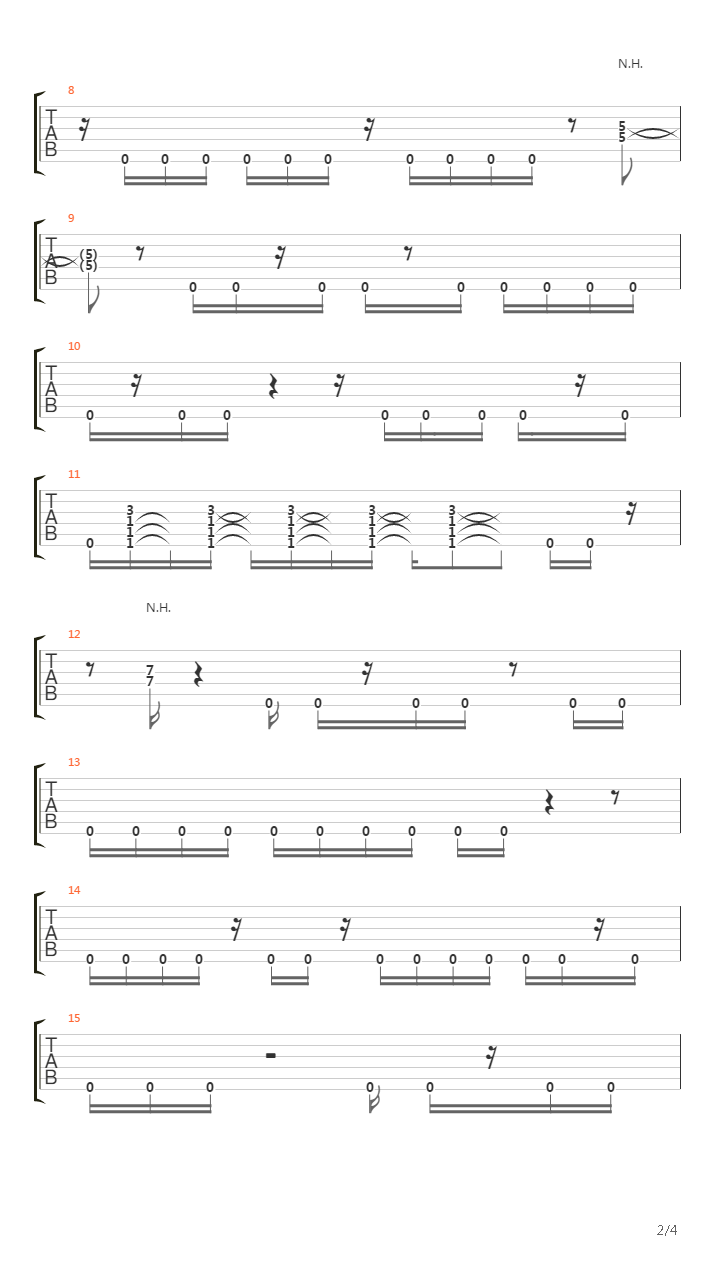 Angle Of Acceptance吉他谱