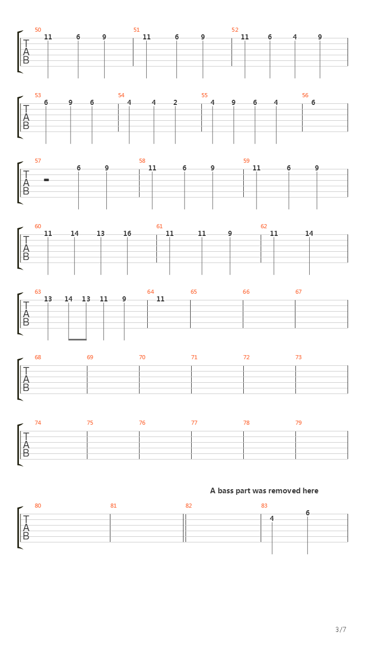 Hanauta吉他谱