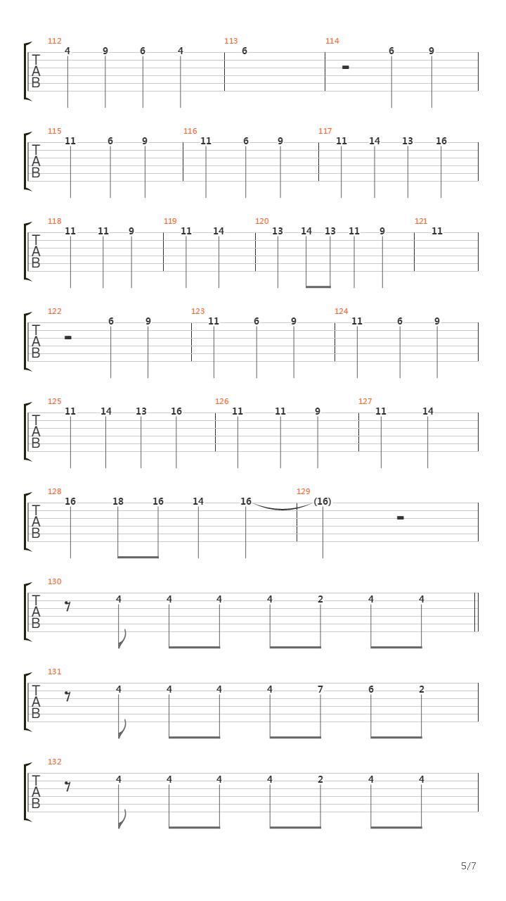 Hanauta吉他谱