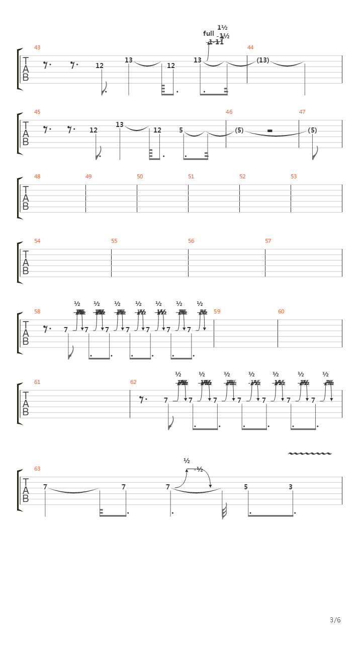 Ah吉他谱