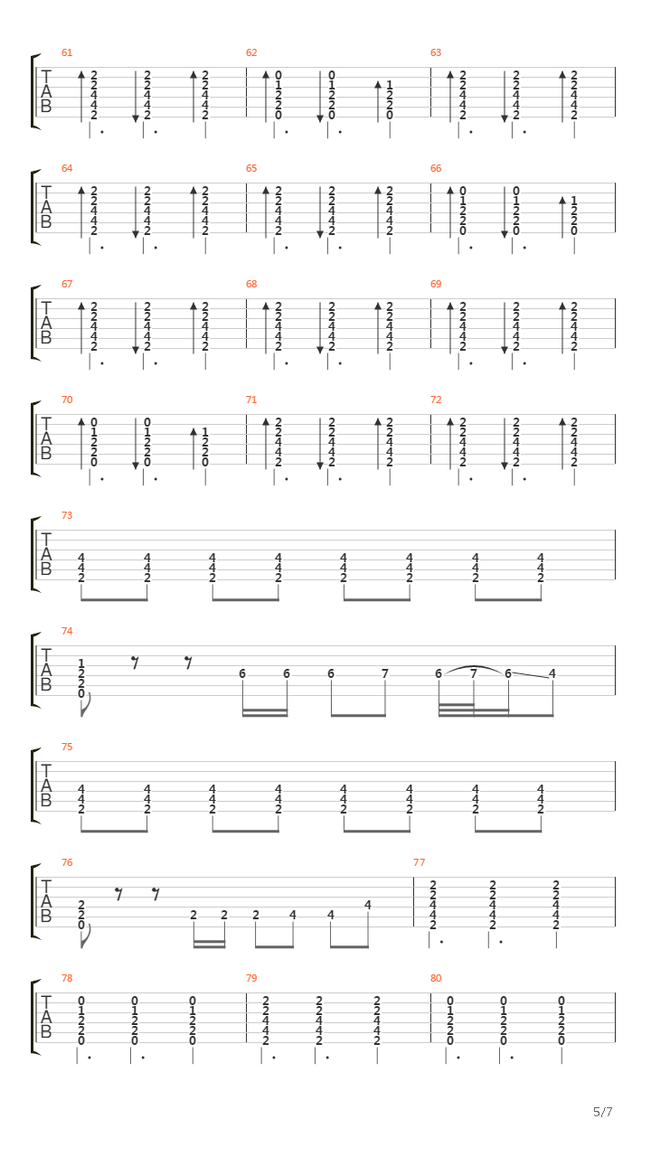 Aman Aman吉他谱