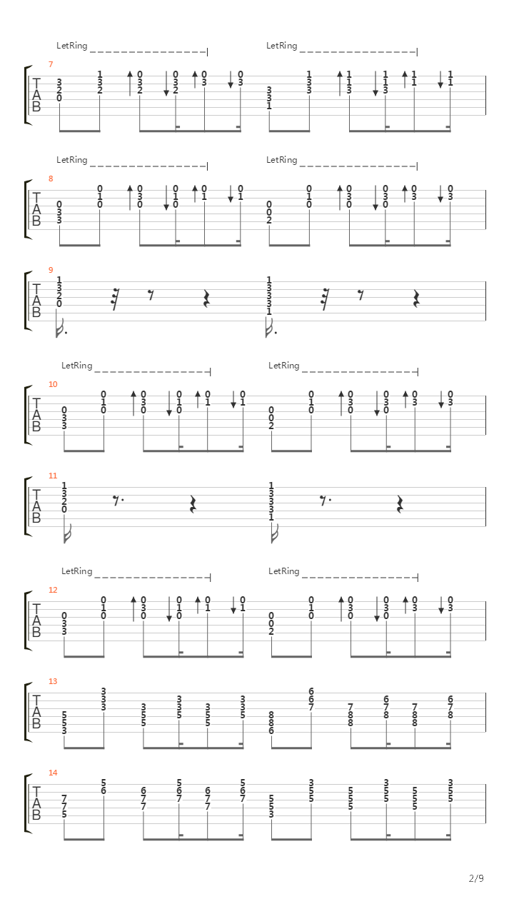 Balik吉他谱