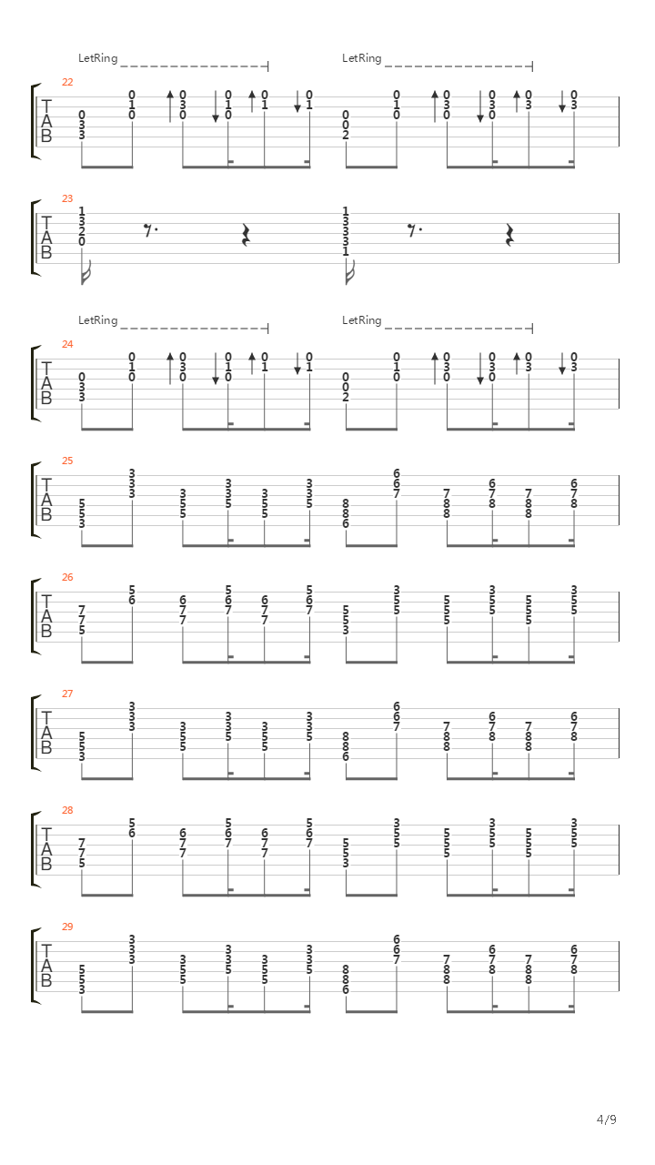 Balik吉他谱