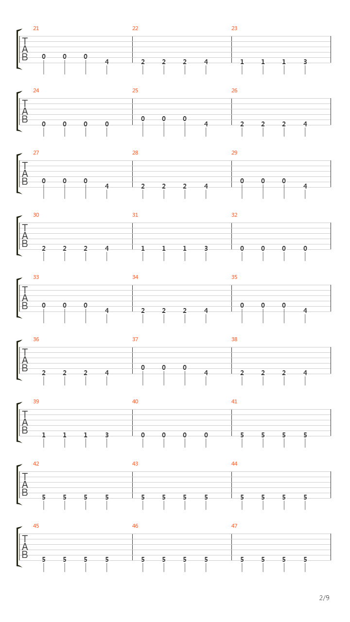 Bebek吉他谱