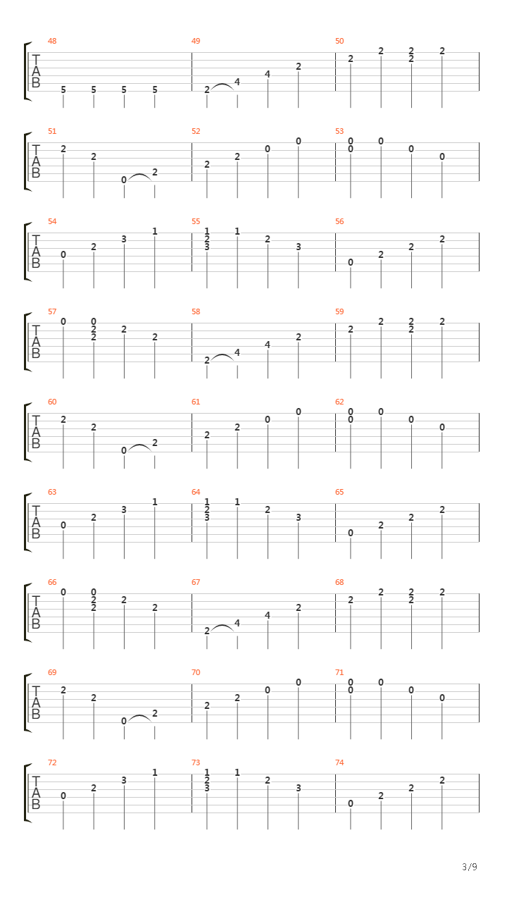 Bebek吉他谱