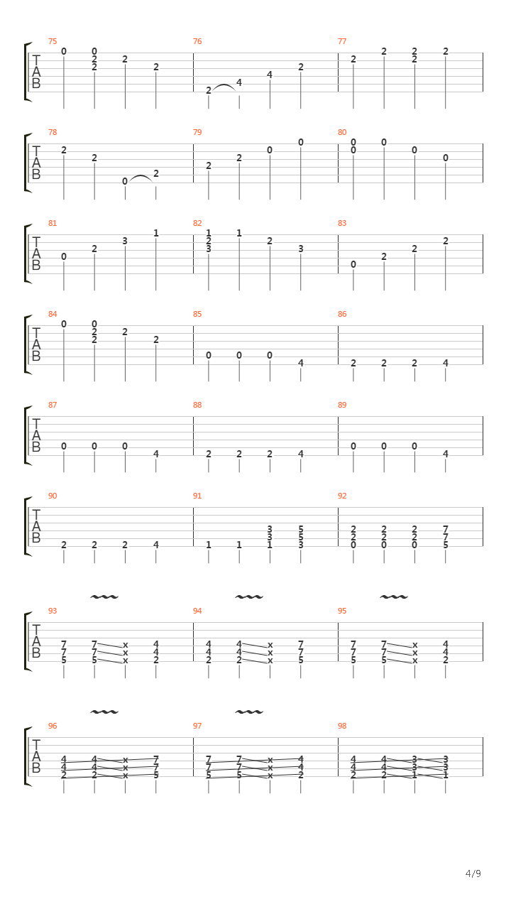 Bebek吉他谱