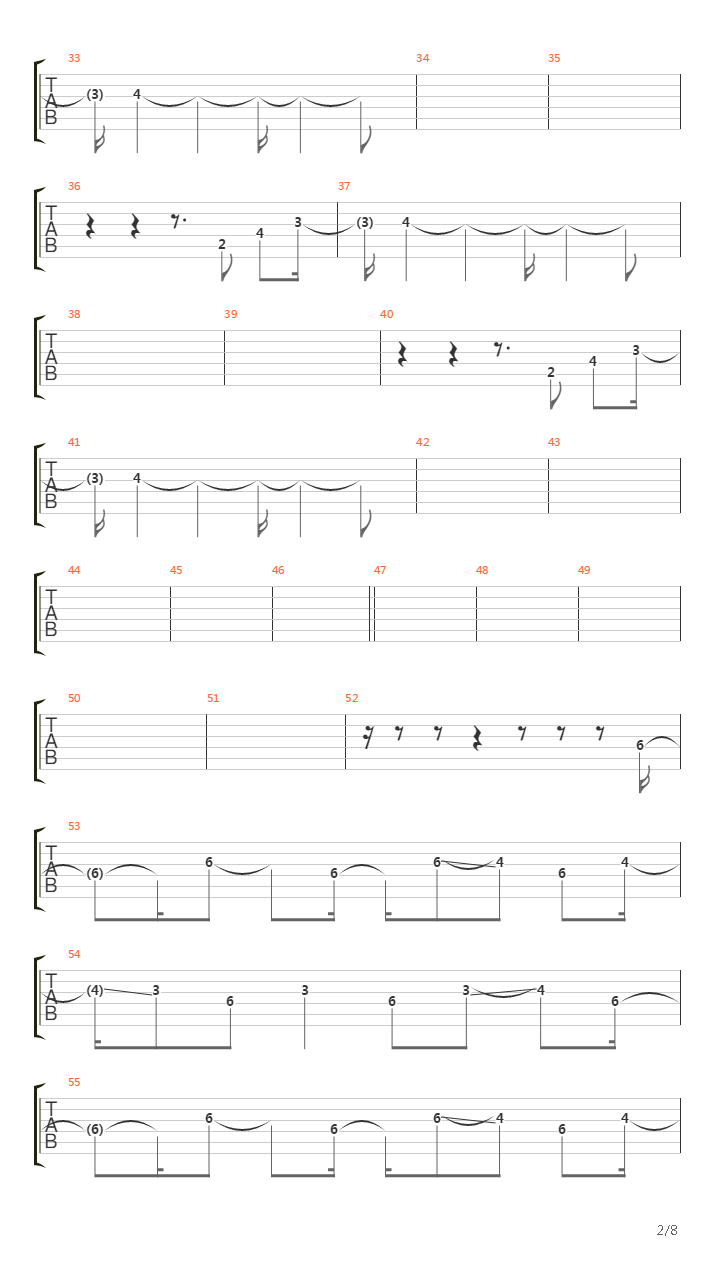 Haberin Yok Oluyorum吉他谱