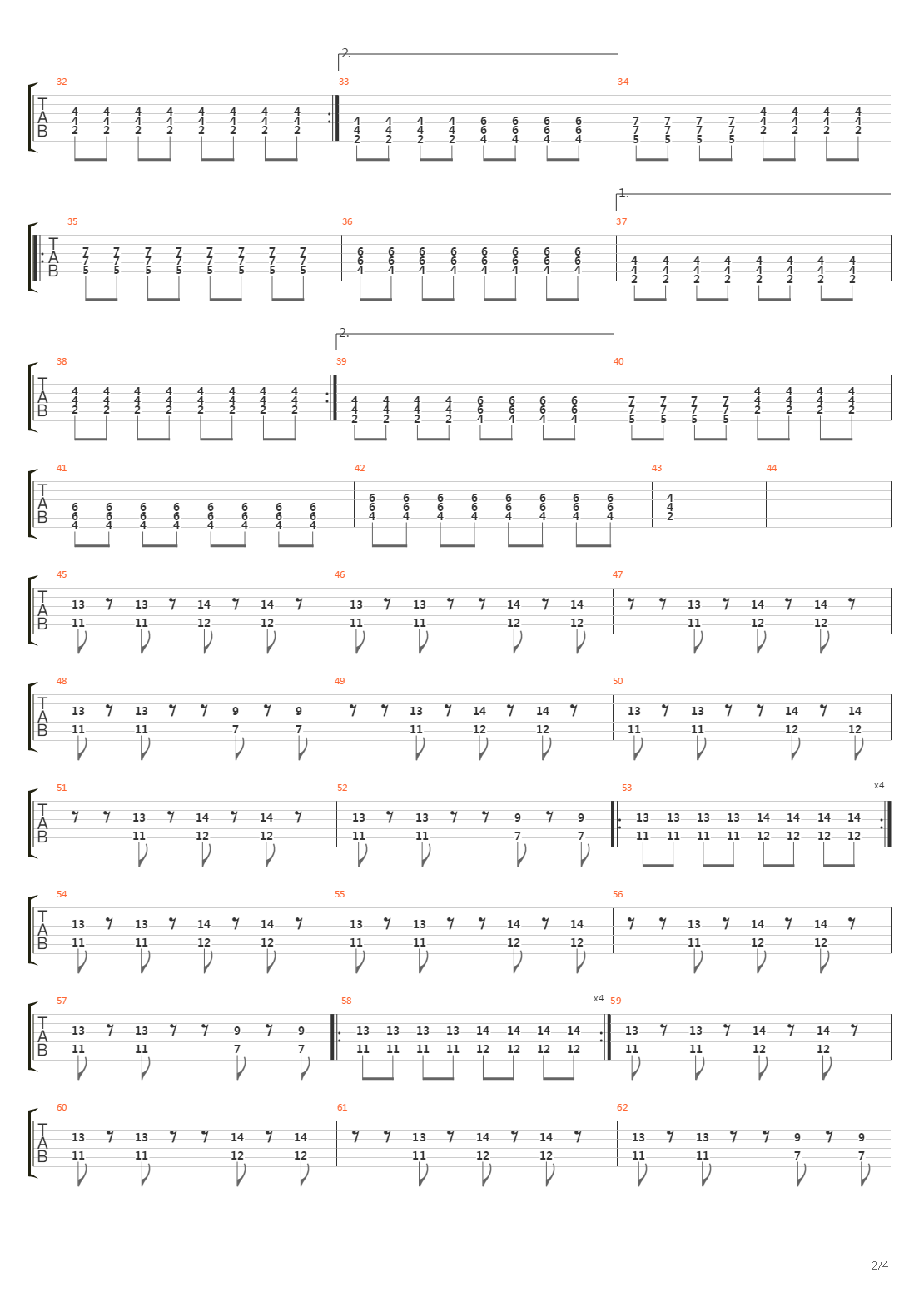 Koprualti吉他谱