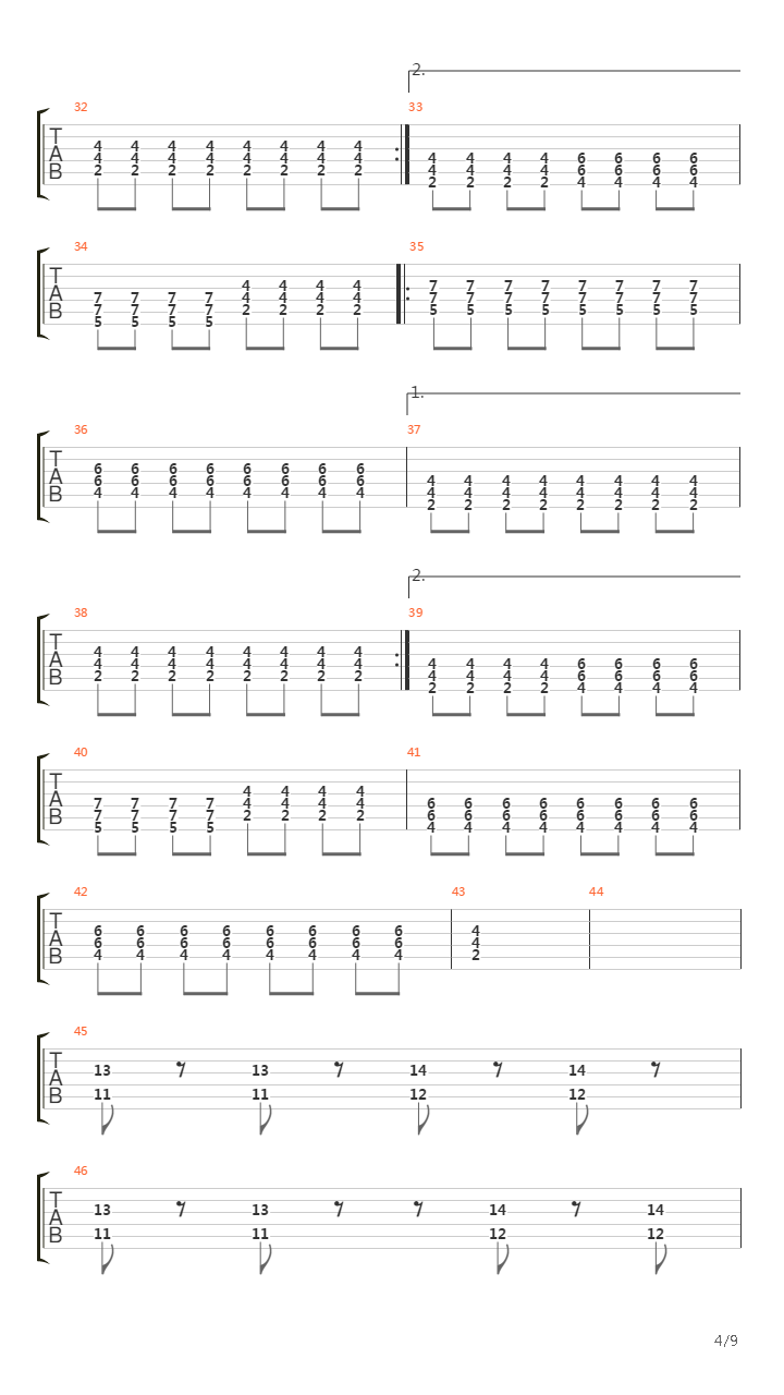 Koprualti吉他谱