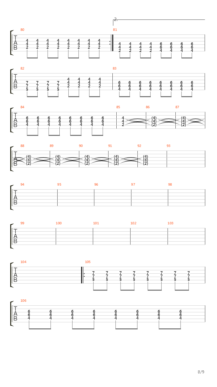 Koprualti吉他谱