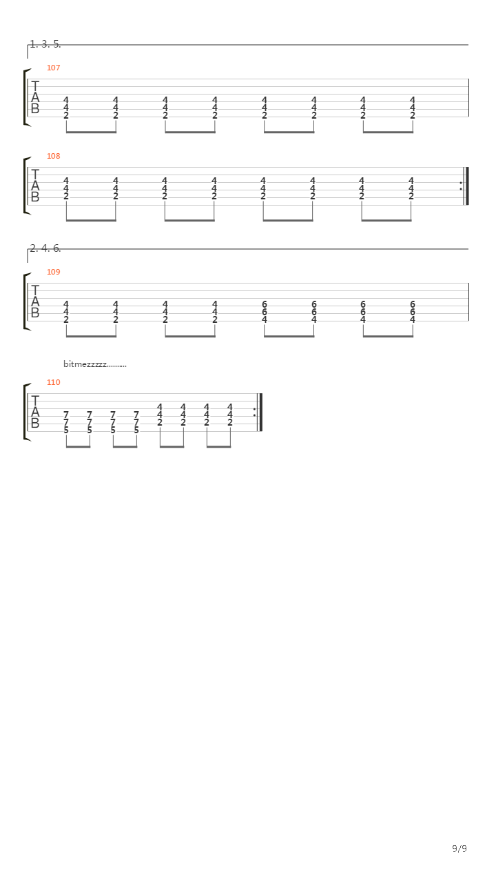 Koprualti吉他谱