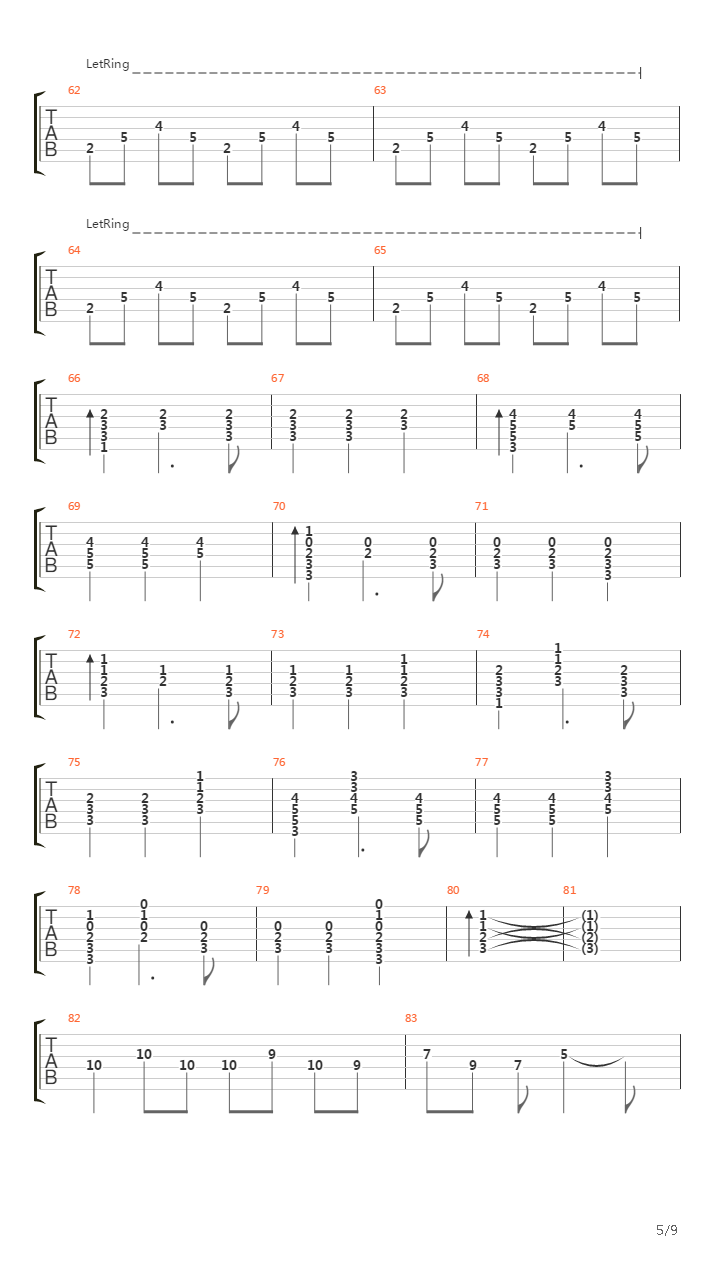 Melankoli吉他谱