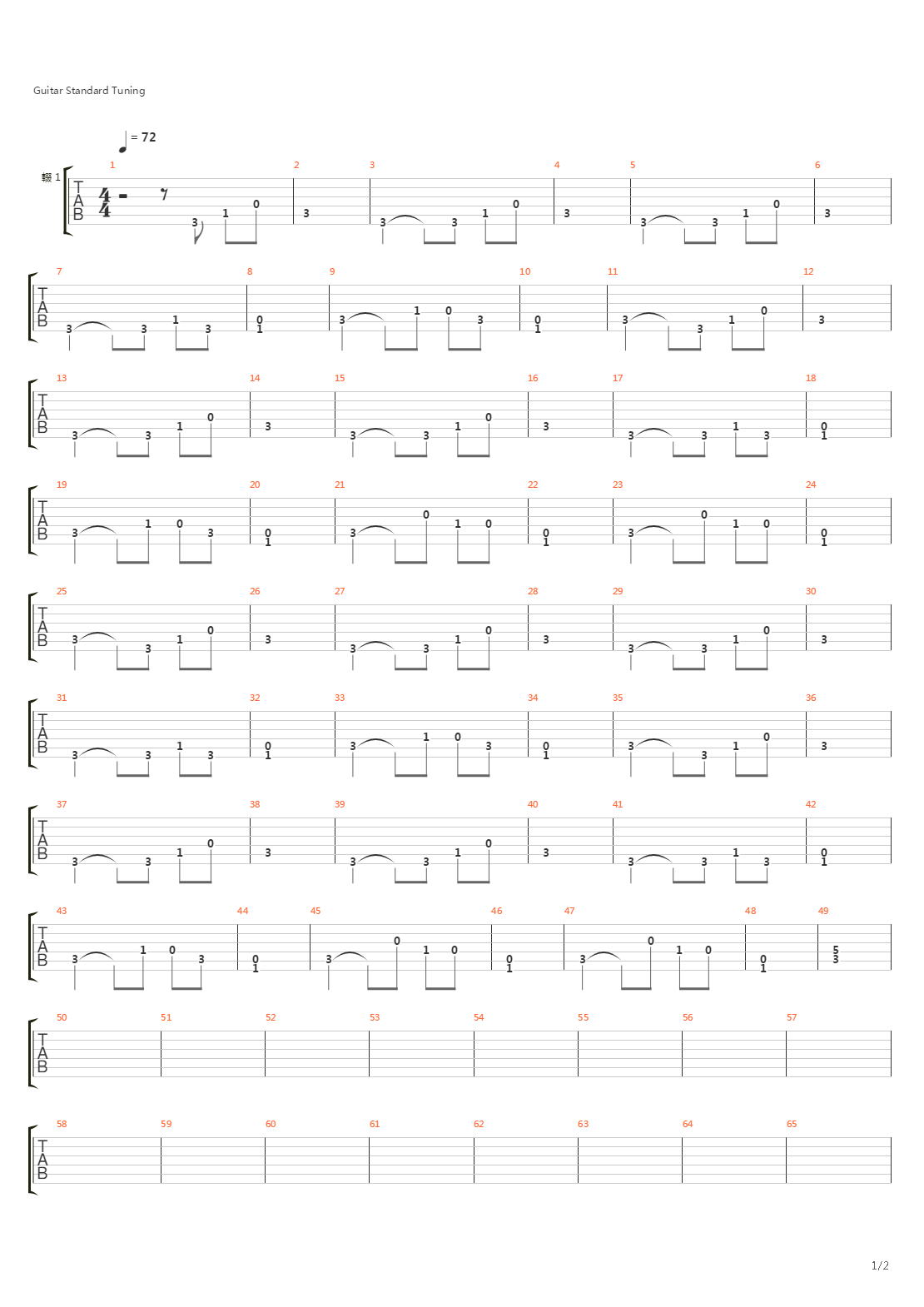 Yanibasimdan吉他谱