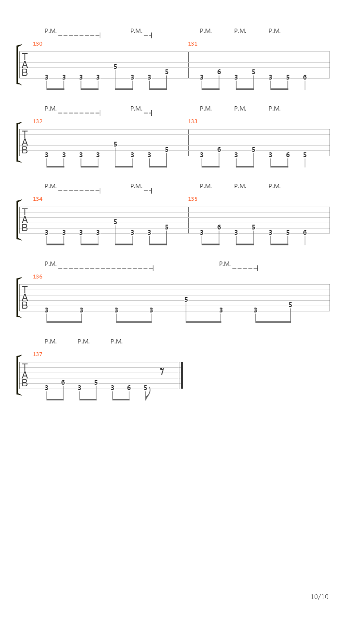 Intended To Fall吉他谱