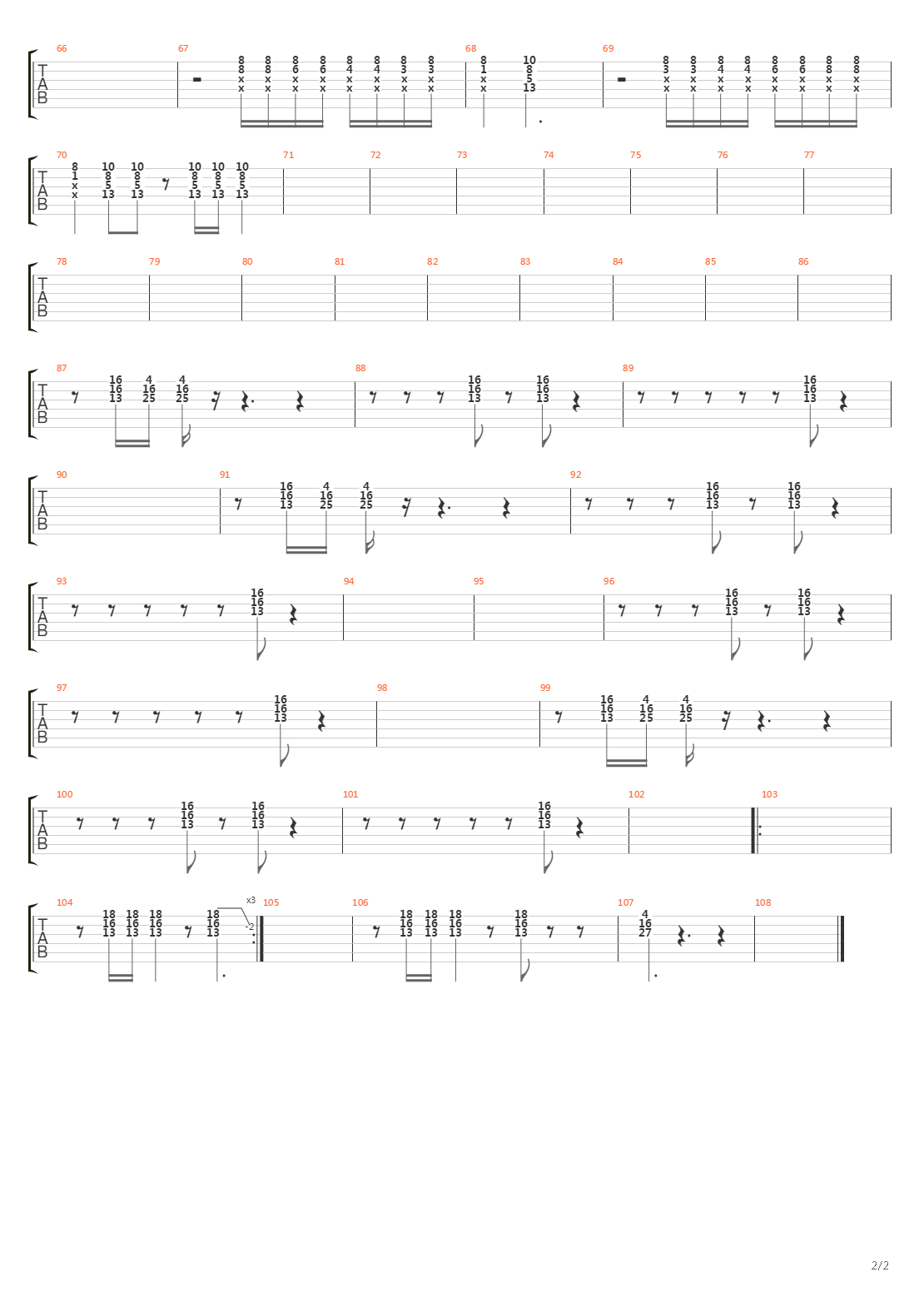 A View To A Kill吉他谱