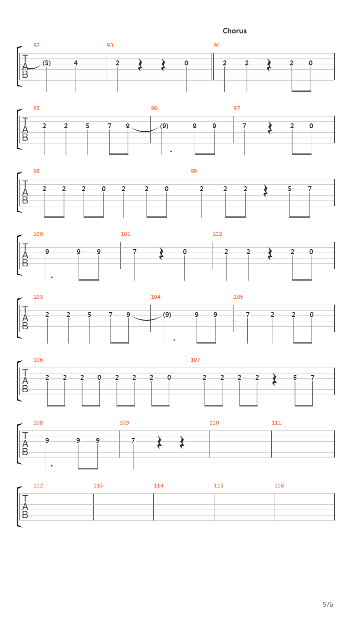 Union Of The Snake吉他谱