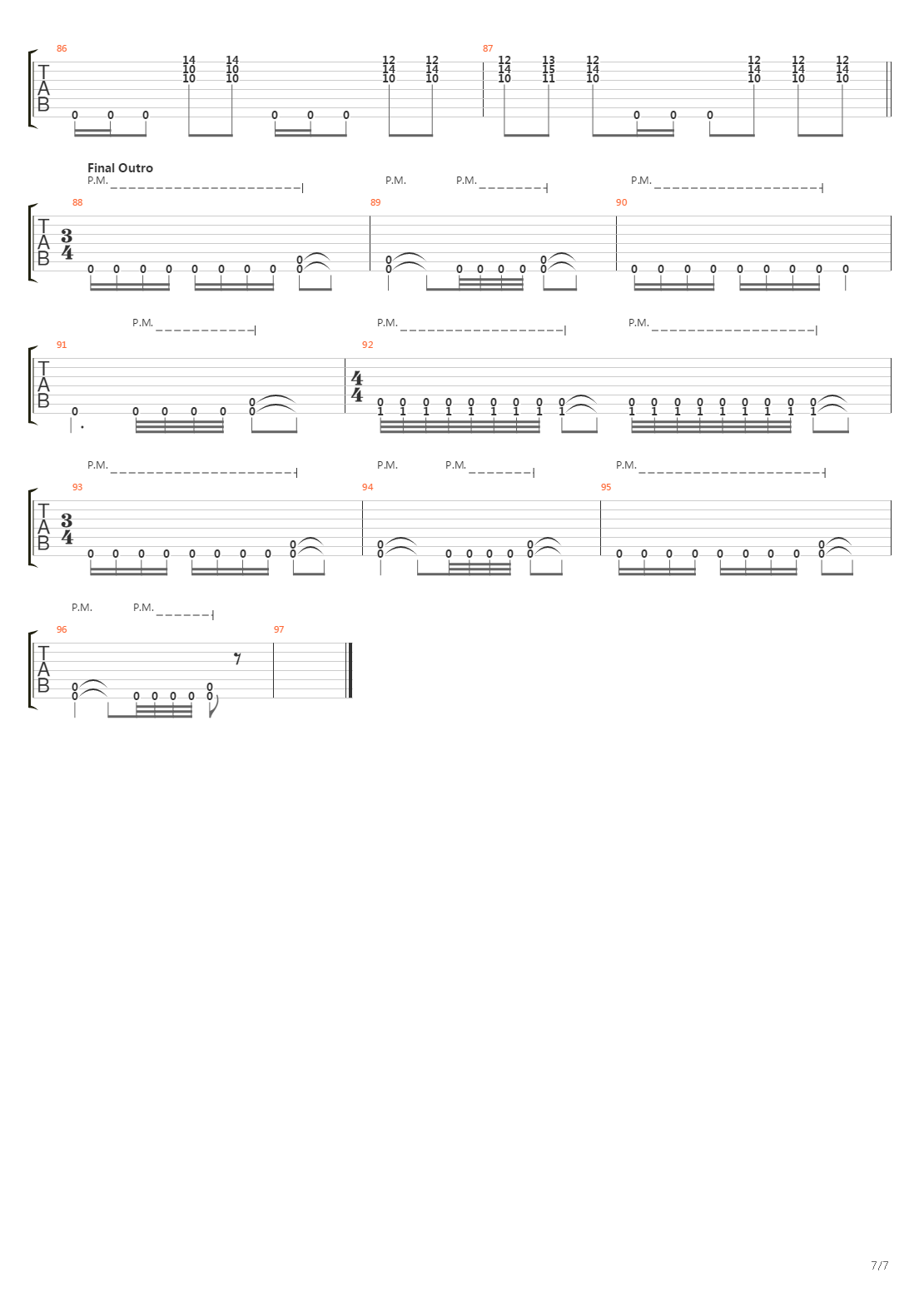 War Precursor吉他谱