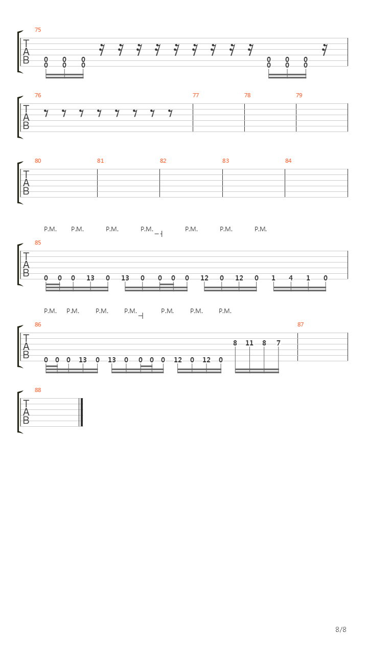 Constructed吉他谱