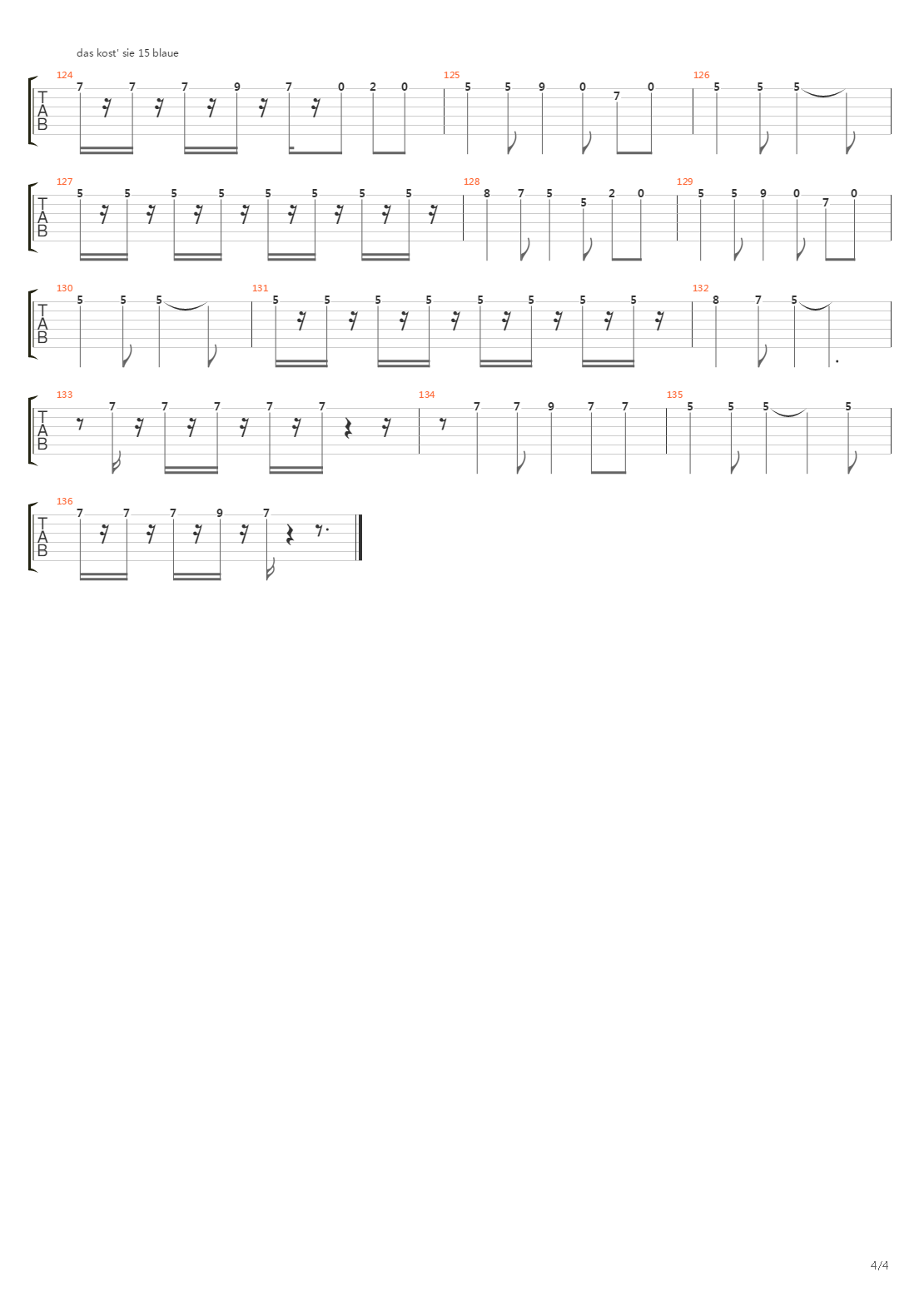 Der Maerchenprinz吉他谱