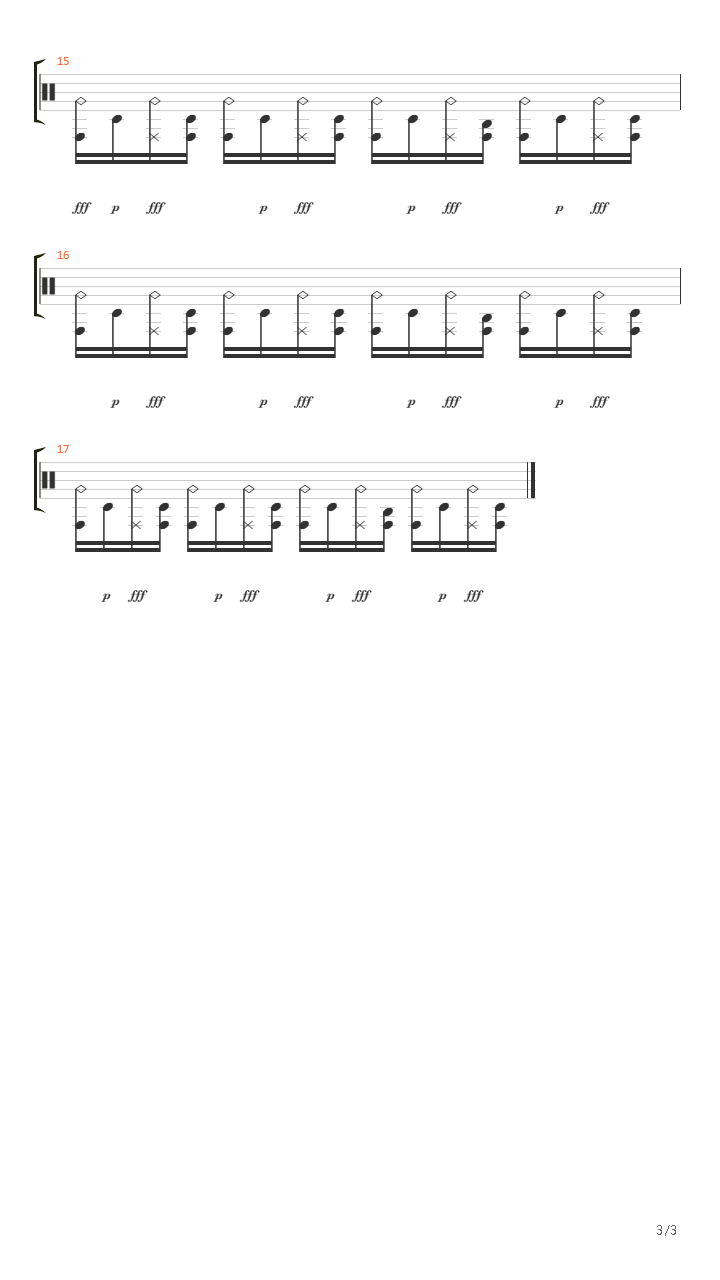 Deams吉他谱