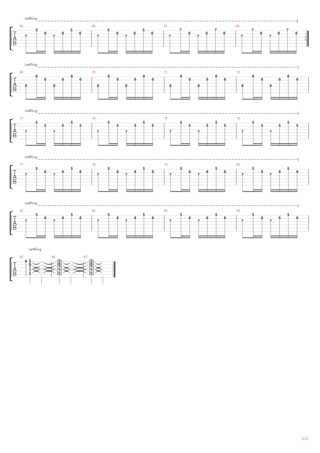 Long Nights吉他谱