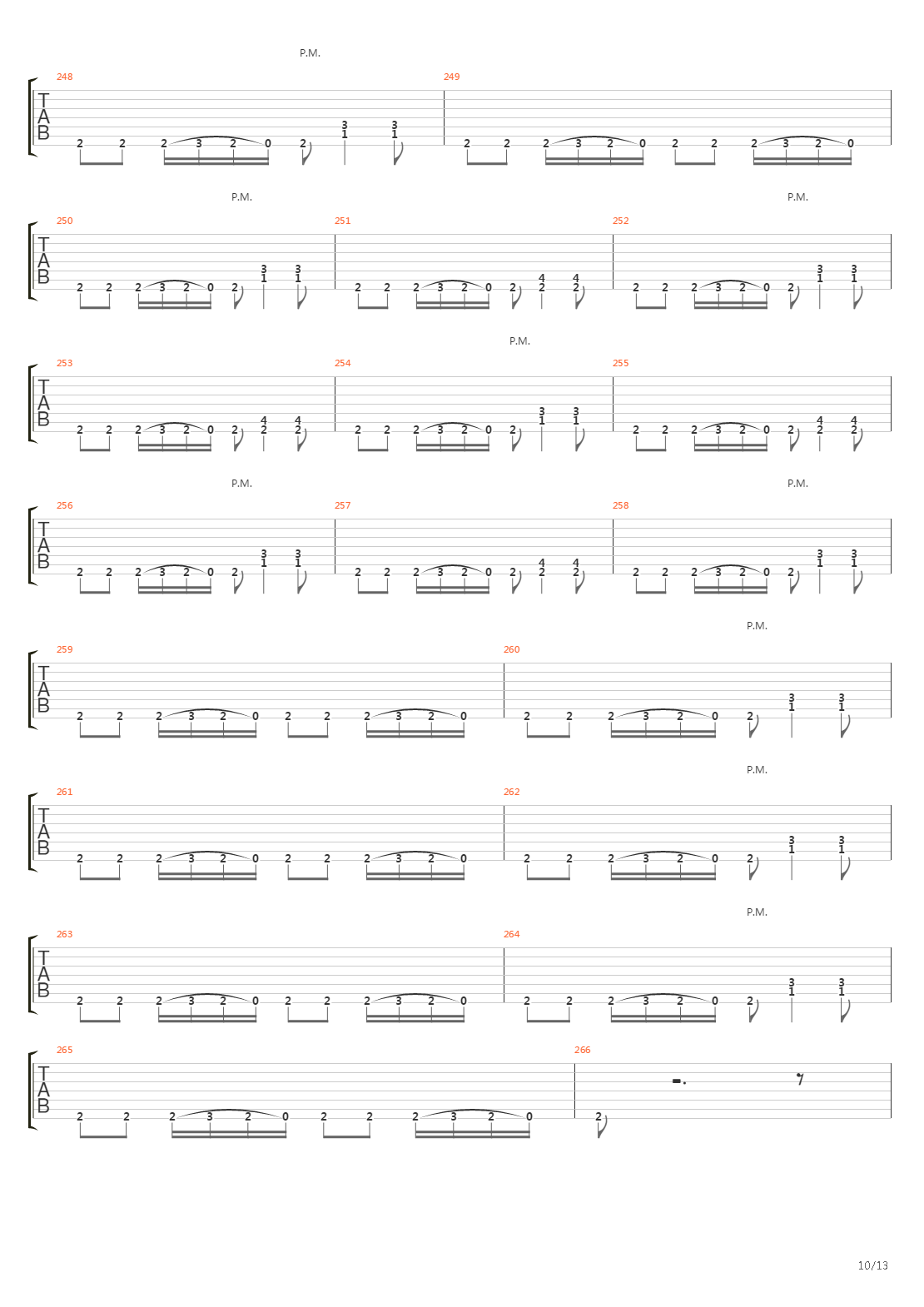 Passage Of Time吉他谱